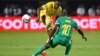 Seidou Baraze et Sadio Mano s'affrontent lors du match Bénin-Sénégal lors de la CAN-2019 le 10 juillet 2019.