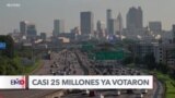 Casi 25 millones de estadounidenses votaron de manera anticipada