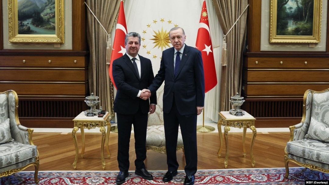 Barzani Erdoğan görüşmesinde bölgesel sorunların ele alındığı öğrenildi.