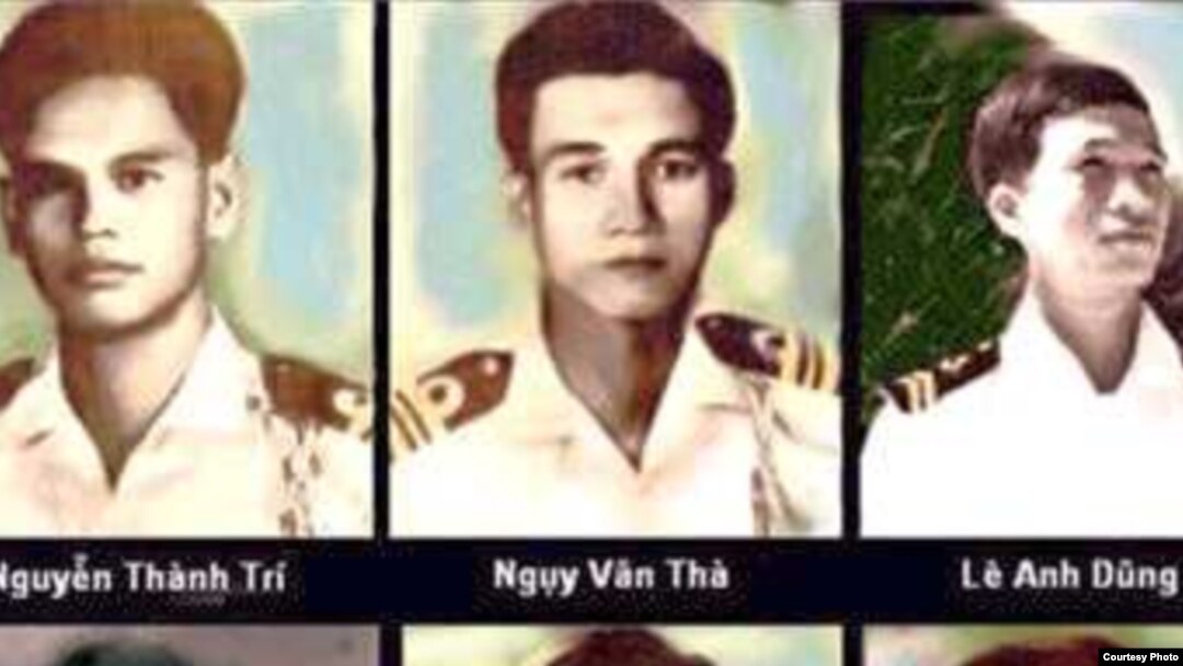 Chân dung các tử sĩ đã anh dũng hy sinh.
