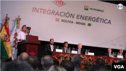 La presidenta interina de Bolivia, Jeaniñe Áñez, desveló el hallazgo durante su intervención en el acto de la firma de adenda al contrato de compra-venta de gas boliviano por parte de la estatal brasileña Petrobras. (Foto: Yuvinka Gozalvez Avilés)