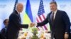 Vice President Joe Biden shakes hands with Ukrainian President Petro Poroshenko during a meeting at the Nuclear Security Summit in Washington, March 31, 2016.