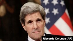 ທ່ານ John Kerry ລັດຖະມົນຕີກະຊວງການຕ່າງປະເທດສະຫະລັດ