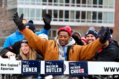 New England Patriots Super Bowl Parade Draws Thousands