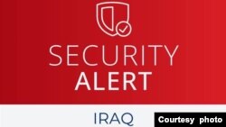 US Embassy Alert in Baghdad