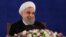 Iranian president Hassan Rouhani attends a news conference in Tehran, Iran, May 22, 2017. 