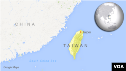 Selat Taiwan, lebar 180 kilometer, terbentang antara pulau Taiwan dan daratan China.