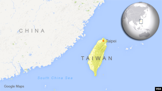 Map of Taiwan