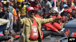 Le leader de l'opposition guinéenne Cellou Dalein Diallo le 7 novembre 2019 à Conakry en Guinée.