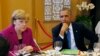 گفتگوی باراک اوباما و آنگلا مرکل درباره اوکراین