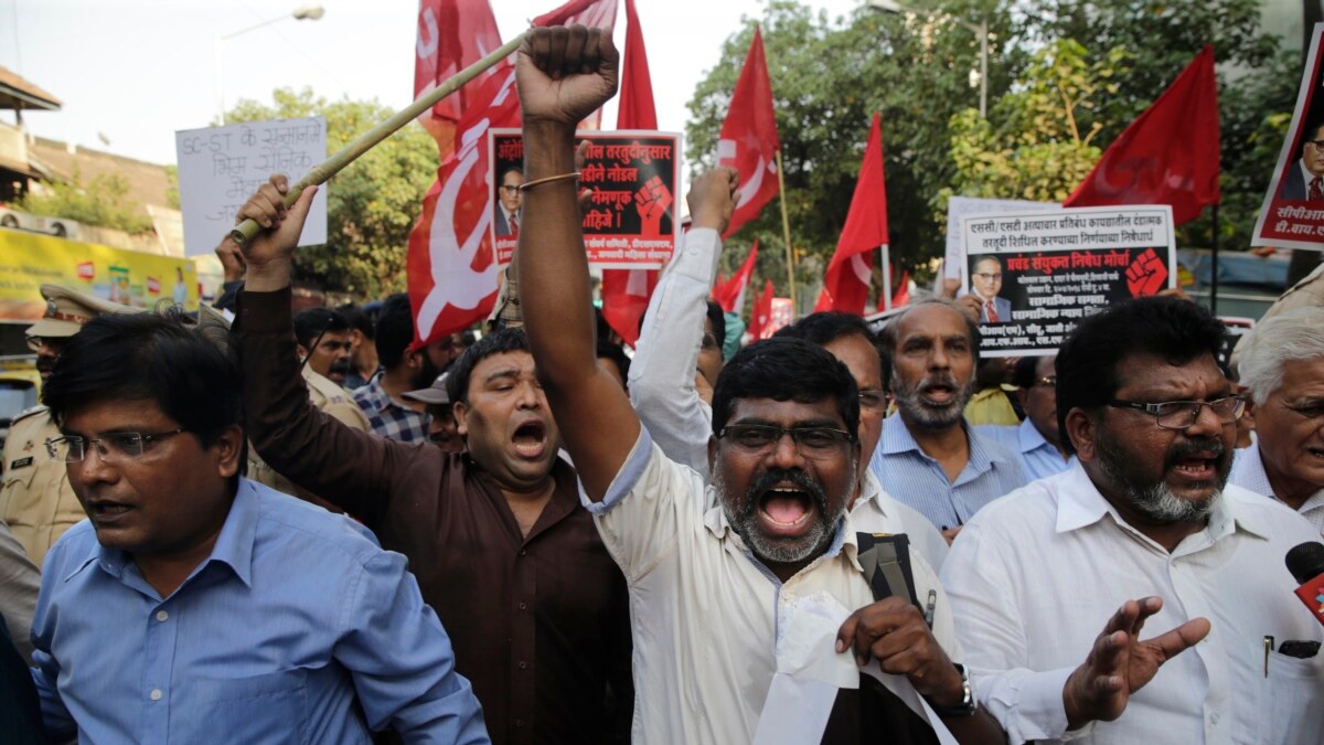 In India, 8 Killed in Massive Protests by Low Castes Against Top Court ...