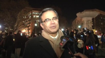 واشنگٹن میں سانحہ ِپشاور کی یاد میں مظاہرہ