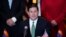 FILE - Arizona Republican Gov. Doug Ducey speaks during a bill signing in Phoenix, Arizona, Apr. 15, 2021,. Ducey has arrived in Taiwan on Tuesday for a visit focused on semiconductors. 