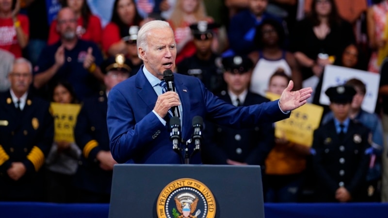 Biden à Philadelphie, berceau de l'Amérique