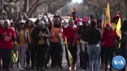 South African Unions Protest Over Cost of Living
