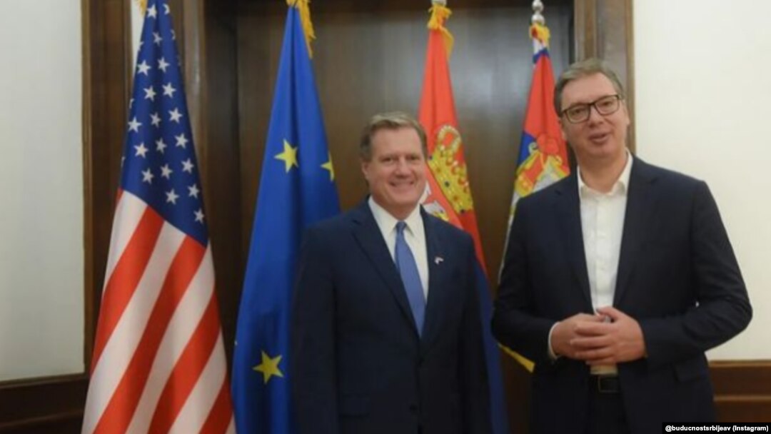 Kongresmen Majkl Tarner i predsednik Srbije Aleksandar Vučić (foto: Instagram)