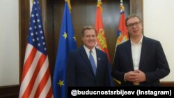 Kongresmen Majkl Tarner i predsednik Srbije Aleksandar Vučić (foto: Instagram)