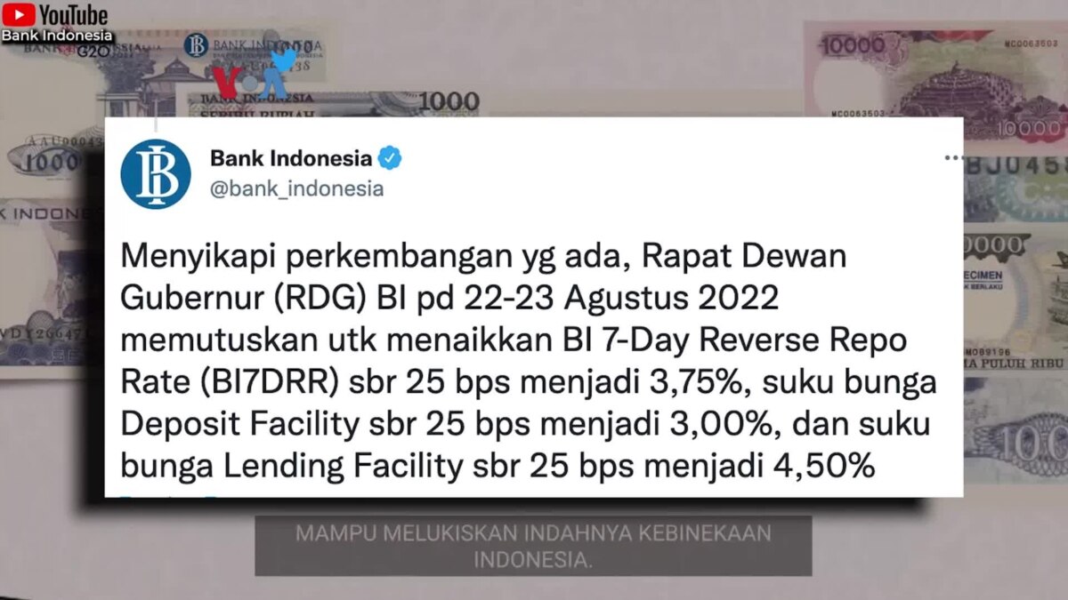 BI Naikkan Suku Bunga, Analis Respons Positif