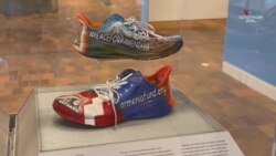 Nike ապրանքանիշի հայկական թեմատիկայով մարզակոշիկներ` Ամերիկայի հայկական թանգարանում