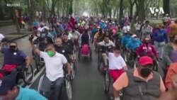 Wheelchair Users Rally for Better Accessibility in Mexico City