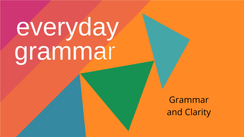 Grammar and Clarity: Abstract Subjects