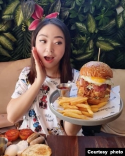 Jennie Linando, seorang food vlogger, berharap pemerintah memberikan apresiasi yang lebih baik kepada YouTuber sebagai pelaku ekonomi kreatif (Courtesy pribadi)