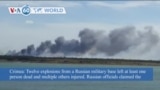 VOA60 World - Ukraine: Nine Russian Warplanes Destroyed at Crimean Air Base