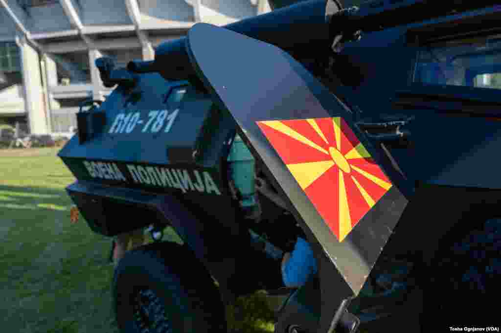 Exhibition of Macedonian army for the 30th anniversary 