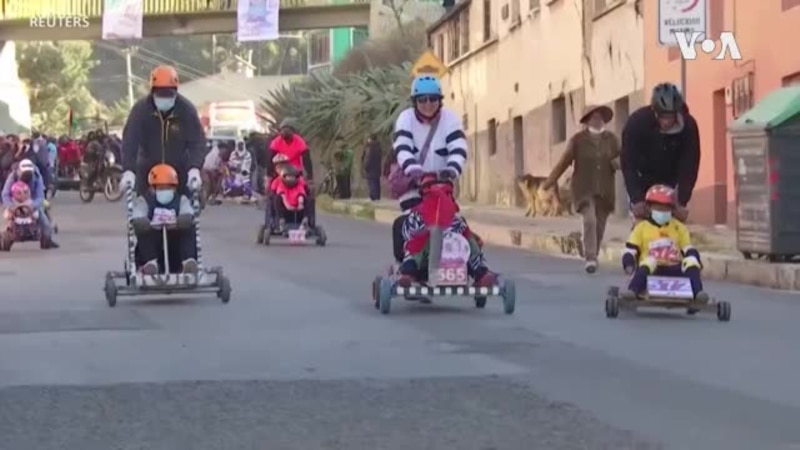 La capitale bolivienne s'est transformée en piste de karting