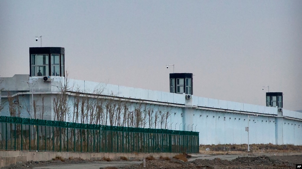 2021年4月23日新疆维吾尔自治区达坂城第三看守所(photo:VOA)