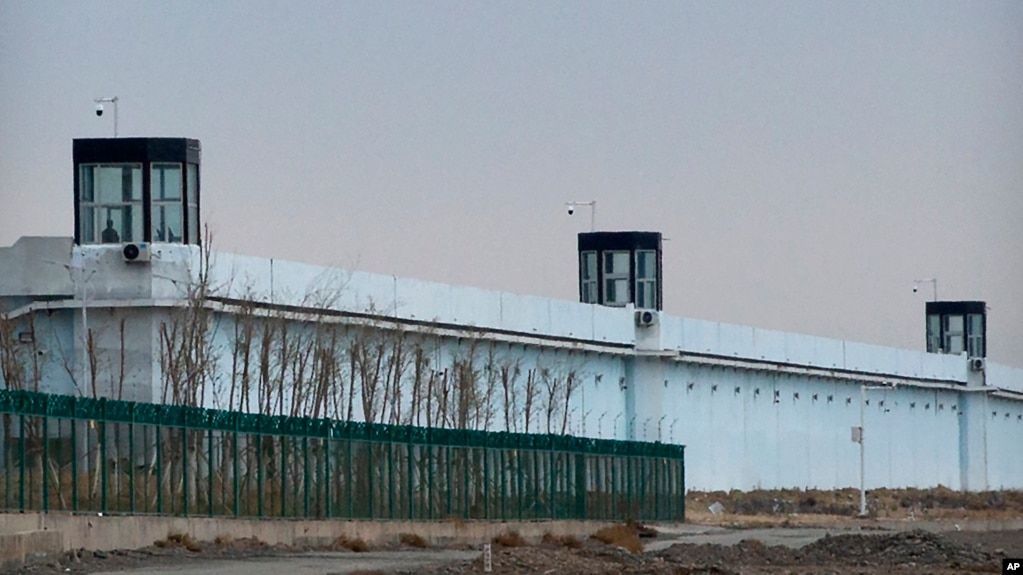 2021年4月23日新疆维吾尔自治区达坂城第三看守所(photo:VOA)