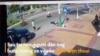 Hình ảnh trích xuất từ camera an ninh được Zing News đăng tải về vụ tai nạn trong đó thiếu tá quân đội Hoàng Văn Minh lái xe tông chết nữ sinh Hồ Hoàng Anh hôm 28/6 tại TP Phan Rang-Tháp Chàm ở Ninh Thuận.