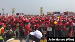 Comício o MPLA em Benguela, Angola, 18 Agosto 2022