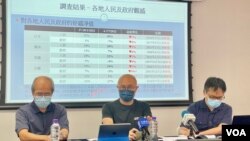 香港民意研究所8月9日公布最新民调显示，受访者对中港两地政府及人民好感创新高，同时对世界多个国家的政府及人民好感度全线下跌 (美国之音/汤惠芸)