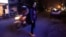 Sheetal, 23, who works at a night call center, poses for a photograph outside her office in New Delhi, January 12, 2013. 