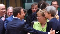 Para pemimpin Eropa bertemu dalam KTT di Brussels, Belgia. 