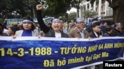 Một cuộc biểu tình chống Trung Quốc ở Việt Nam năm 2016.