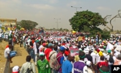 Manifestação da UNITA em Luanda, 19 de Maio de 2012