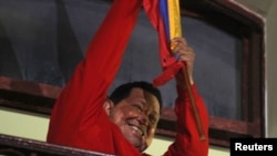 Venezuelan President Hugo Chavez Wins Re-Election 