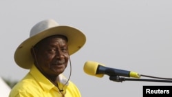 Le président ougandais Yoweri Museveni.