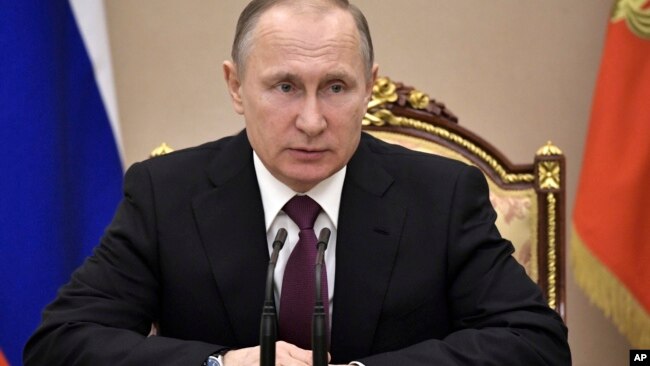 Президент России Владимир Путин