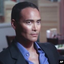 Mark Dacascos as the character, Wo Fat, on the television program "Hawaii Five-0."