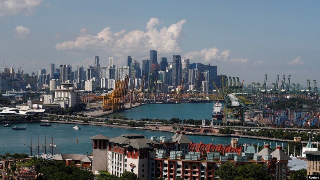 Đảo Sentosa ở Singapore, địa điểm chọn cho cuộc gặp gỡ lịch sử giữa TT Mỹ và Lãnh tụ Bắc Hàn. Ảnh chụp ngày 4/6/2018. REUTERS/Edgar Su