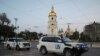 Vehículos de la OIEA se dirigen a Zaporizhzhia desde Kiev este miércoles 31 de agosto.