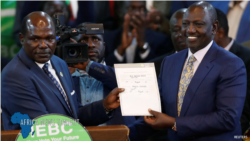 Africa News Tonight- Ruto Wins Kenya Presidency; South Sudan Releases VOA Reporter
