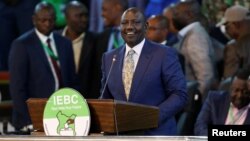 UMnu. William Ruto usekhethwe ukuba ngumongameli wakwele Kenya.