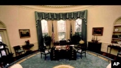 FILE - The Oval Office at the White House.