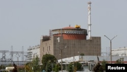 Запорізька атомна електростанція, розташована поблизу міста Енергодар, який контролюють росіяни, Запорізка область, Україна, 22 серпня 2022 року