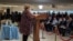 Outgoing United Nations High Commissioner for Human Rights Michelle Bachelet delivers a speech during the commemoration of the UN World Humanitarian Day at the United Nations offices in Geneva on August 19, 2022. 