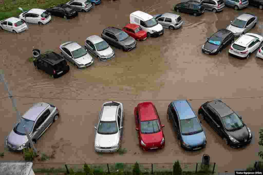 Severe storm hit Skopje